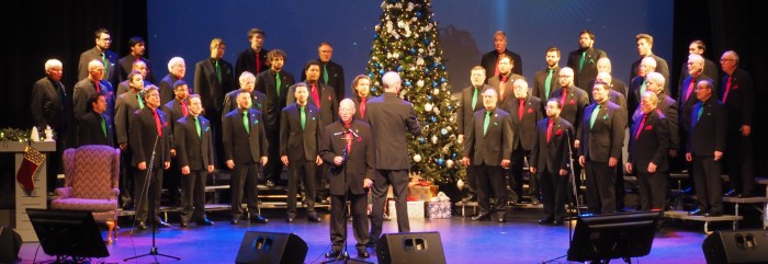 Singing a solo with our chorus