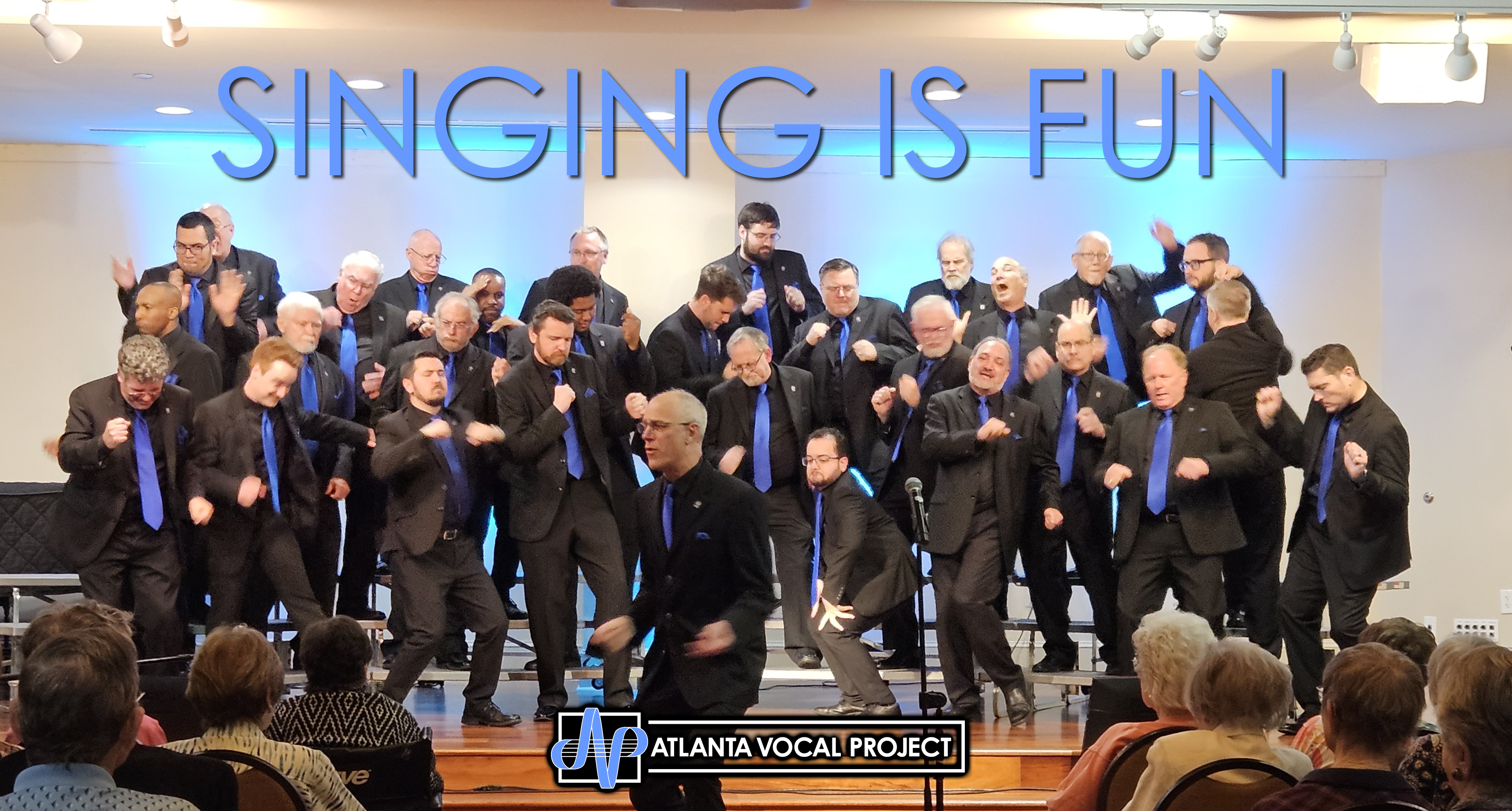 We take our singing seriously