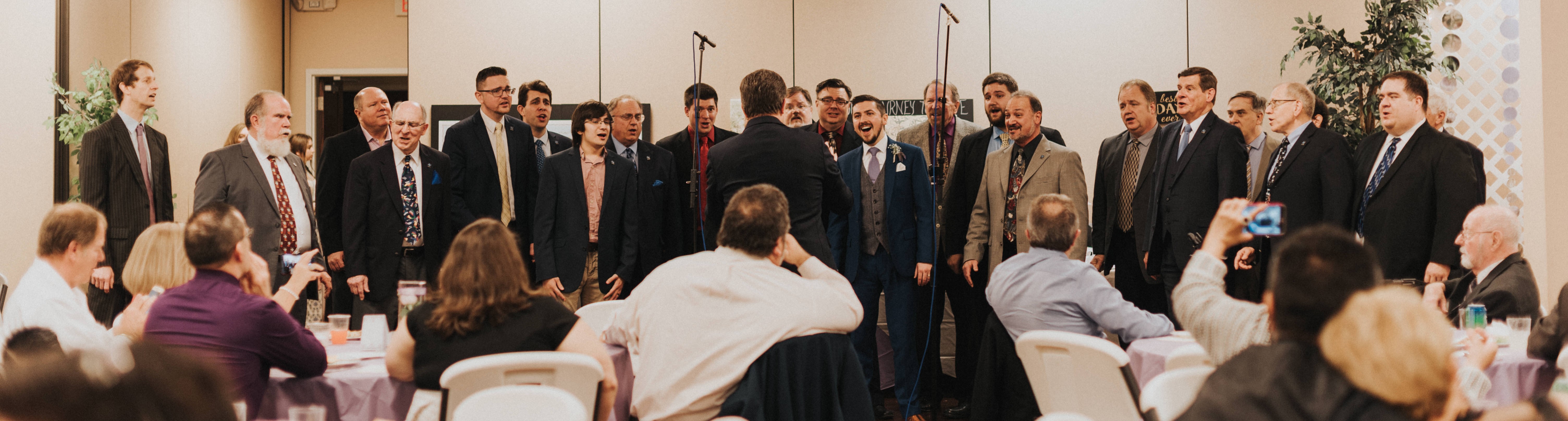 We'll sing for your event!